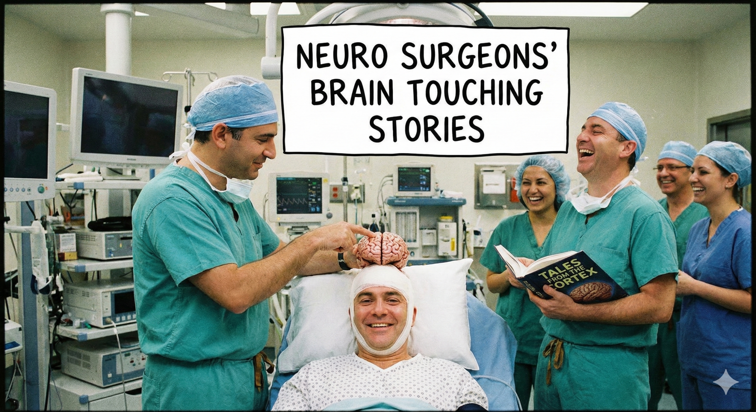 The 'Brain touching’ Neurosurgeon tales
